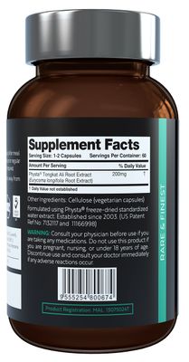 Tongkat Ali Root Extract by Akarali with US Patented Physta Extraction Technology , Higher Eurycomanone, Natural Testosterone Support