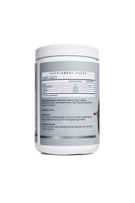 BCAA Pre Workout Powder for Moms | Naturally Sweetened with Stevia, Erythritol, & Monk Fruit to Help Build Energy Pre & Post Workout | 40 Servings (Raspberry Lemonade)