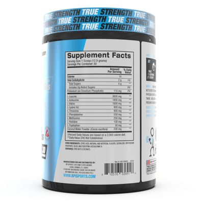 BPI Sports Essential Amino Acids EAA Powder - Pre, Intra &amp; Post Workout Drink - BCAA Powder for Men &amp; Women, EAA + BCAA + Hydration. Advanced Formula with 10g of EAA. (Lemon Berry)