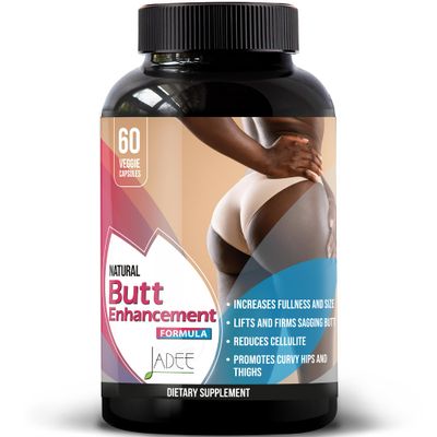 Butt Enhancer Pills for Big Booty &amp; Curvy HIPS - Weight Gain Pills for Womens Curves Bigger Butt Pills for Women - Aguaje para Aumentar Gluteos y Caderas Booty Builder - Butt Growth Products