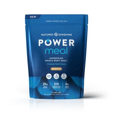 Nature&#39;s Sunshine Power Meal, Superfood Whole Body Meal (Vanilla)