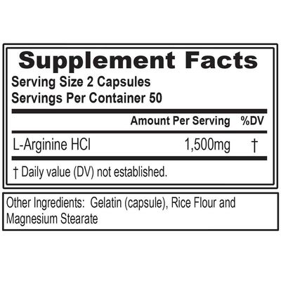 Evlution Nutrition Nitric Oxide Booster L-Arginine Supplement - High Potency Nitric Oxide Supplement with 1500mg of L Arginine HCL for Enhanced Pumps Energy Muscle Growth and Vascularity NO Booster