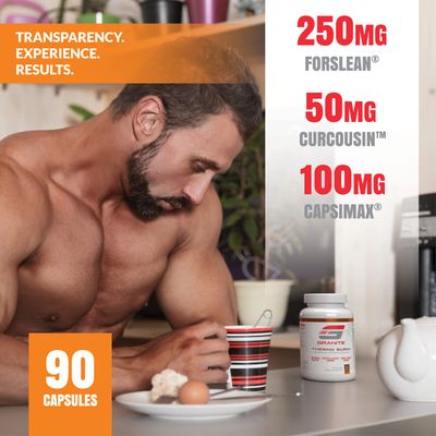 Thermo Burn+ by Granite (90 Capsules) New Advanced Formula for Thermogenic, Metabolic, Mood & Appetite Support | Get The Edge Support Your Weight Goals with These Patented Ingredients (Made in USA)