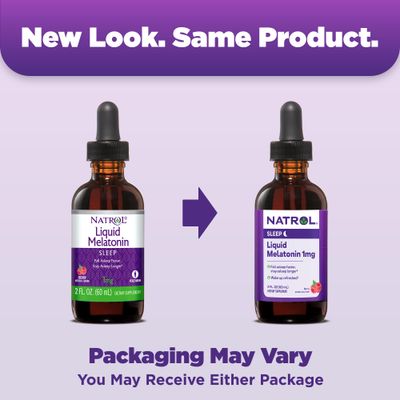 Natrol Sleep Liquid Melatonin 1mg, Liquid Sleep Aid for Adults, Berry-Flavored Nighttime Sleep Aid, 2 Fl Oz, 15 Servings