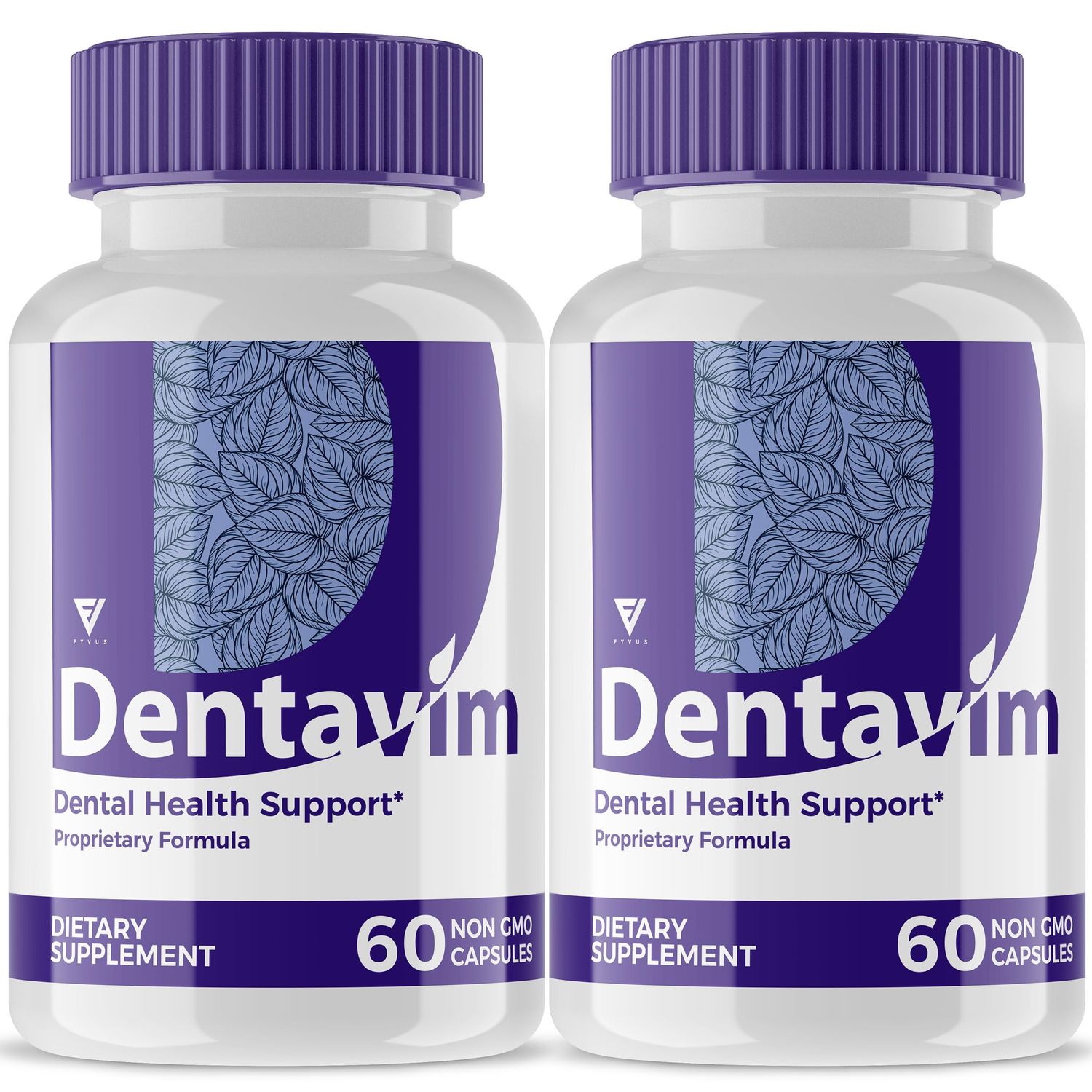 (2 Pack) Dentavim Capsules, Dentavim Overall Healthy Dental Care and Gum Wellness Support Supplement Pills, Dentavim Maximum Strength Teeth and Advanced Oral Care Formula Supplement (120 Capsules)