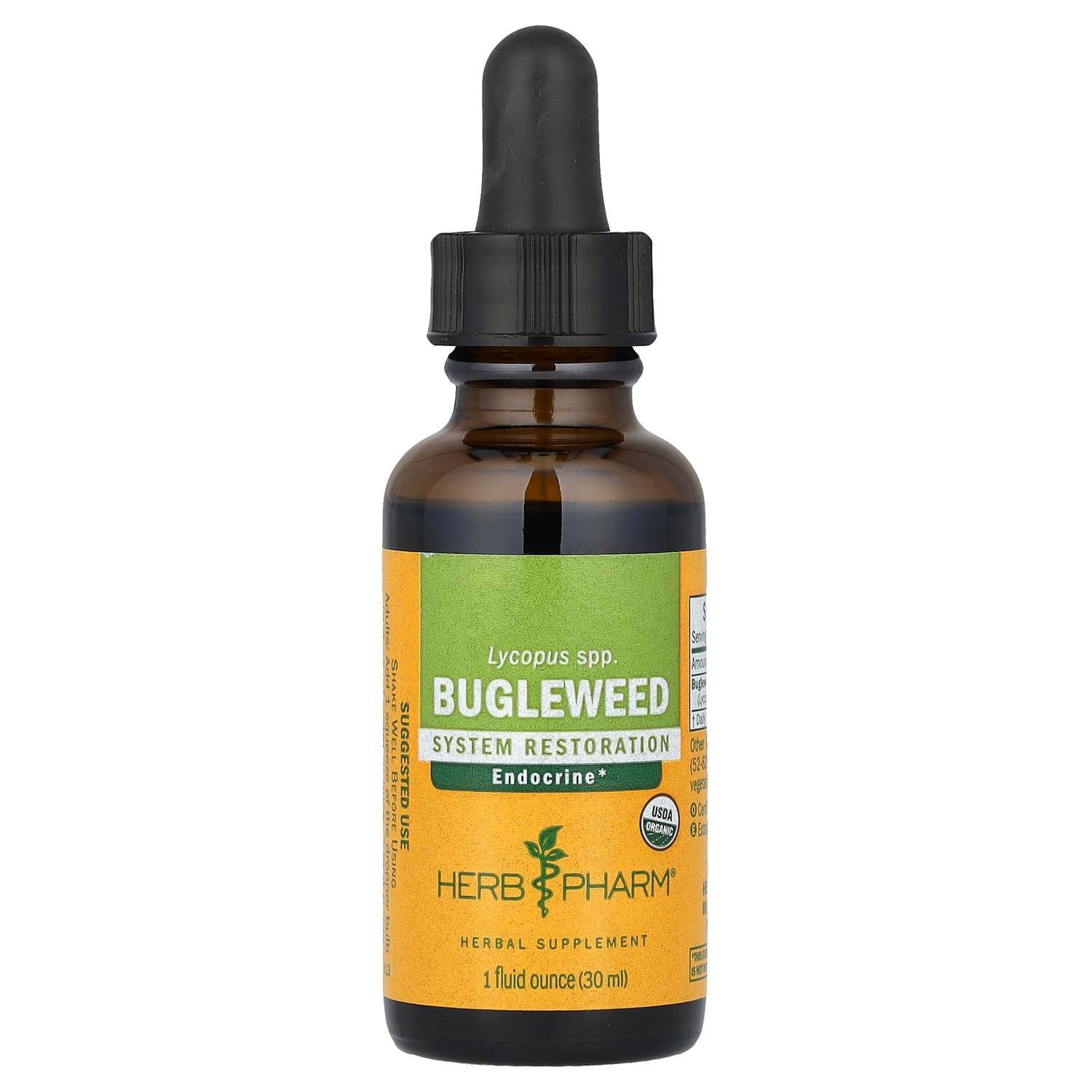Herb Pharm Bugleweed Extract for Endocrine System Support - 1 Ounce