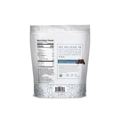 Dr. Mercola, Organic Miracle Whey Chocolate Protein Powder, 13.5 oz (382.5 g), Non GMO, Soy Free, Gluten Free, Non GMO, Soy-Free, Gluten Free, USDA Organic