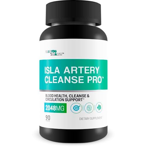 Isla Artery Cleanse Pro - Vein and Artery Cleanse Support - Our Best Blood Cleanse - Artery &amp; Heart Healthy Support - Island Artery &amp; Cleanse Support - Natural Island Cleanse Heart Healthy Solution
