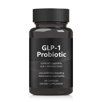 AUNVITO GLP-1 Probiotic - 500M AFU Multi-Strain Probiotic + Prebiotic, Naturally Support GLP-1 Production &amp; Curb Appetite, Delayed Release, for Men &amp; Women (60 Capsules) 1PC