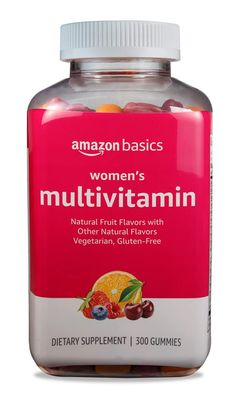 Amazon Basics Women&#39;s Multivitamin, 300 Gummies (150 Servings) (Previously Solimo)