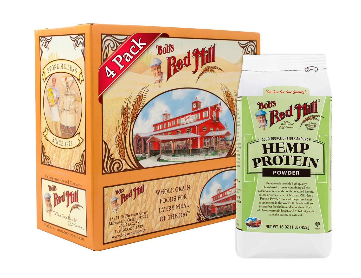 Bob&#39;s Red Mill Hemp Protein Powder, 16-ounces