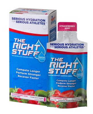 The Right Stuff Electrolyte Drink Concentrate - 3 Pouch Box - Strawberry Kiwi