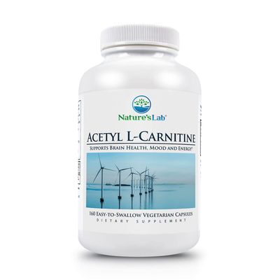 Nature&#39;s Lab Acetyl L-Carnitine 2,000mg - 160 Capsules