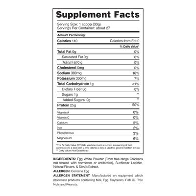 Gaspari Nutrition Proven Egg, Fruity Cereal, 100% Egg White Protein, 25g Protein, Keto Friendly, Dairy Free, Lactose Free, Soy Free (2 lbs, Fruity Cereal)