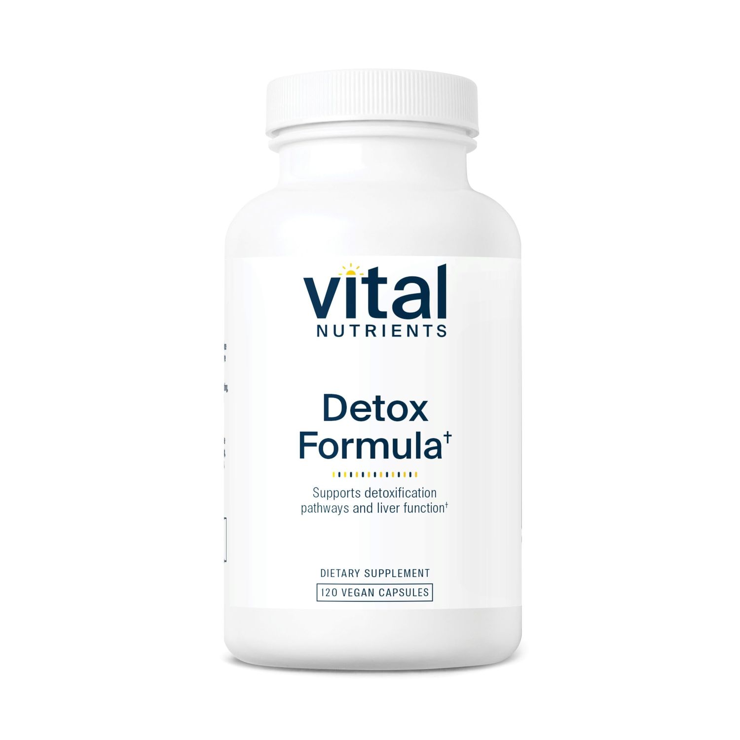 Vital Nutrients Detox Formula | Vegan Liver Detox | Antioxidant Supplement Promotes Liver &amp; Detoxification Support | Gluten, Dairy, Soy Free | Non-GMO | 120 Capsules