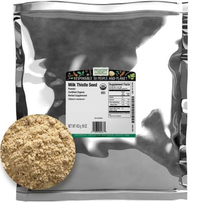Frontier Co-op Organic Powder Milk Thistle Seed 1lb