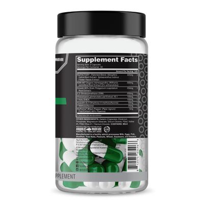 Anabolic Warfare Project Cuts, Body Recomposition, Muscle Definition, Stimulant-Free, Made with Botanicals* (90 Capsules)