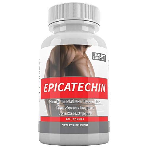 EPICATECHIN - 60 Capsules - 300mg Per Serving by Body Essentials - Maximize Muscle Growth - Increase Protein Synthesis, Gains, Lean Muscle - Increase Strength and Decrease Body Fat