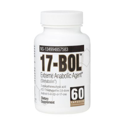 17-BOL Avry Labs Extreme Anabolic Supplement - Pre-Workout Dietary Supplement, Lean Muscle Builder &amp; Fat Burner - Supports Protein Synthesis, Testosterone Levels &amp; Muscle Growth - Vegan, 60 Capsules