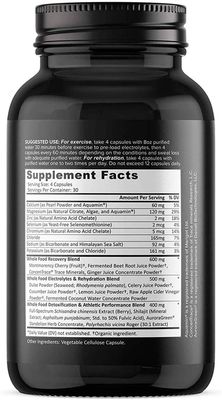 Primitive Scientific Whole Food Electrolyte Supplements, 120 Electrolyte Tablets with Magnesium, Zinc, Calcium, Potassium, and More for Energy Boost, Hydration, and Rejuvenation