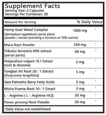 Increase size and length - LONGJACK SIZE UP (MALE ENHANCEMENT FORMULA) - Tongkat ali - tongkat ali for men - tongkat ali for men 400mg - longjack tongkat ali for men - tongat ali - 2 Bottles 120 Cap