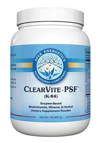 Clearvite-PSF (Vanilla Pea Protein) K-84 By Apex Energetics