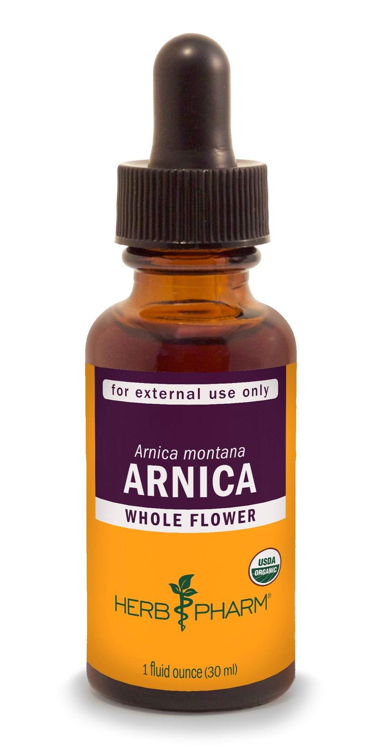 Herb Pharm Certified Organic Arnica Liquid Extract for Minor Pain Support, 1 Fl Oz