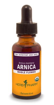 Herb Pharm Certified Organic Arnica Liquid Extract for Minor Pain Support, 1 Fl Oz