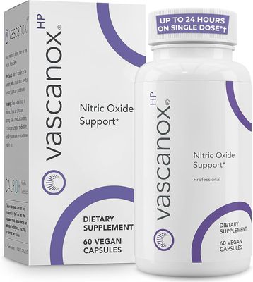 Calroy Health Sciences Vascanox HP - Next Generation Nitric Oxide Support - Up to 24 Hours on Single dose*+