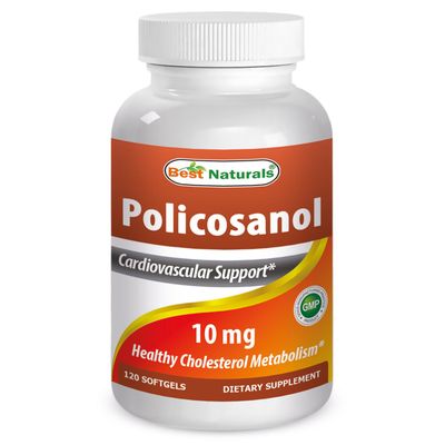 Best Naturals Policosanol 10 mg 120 Capsules