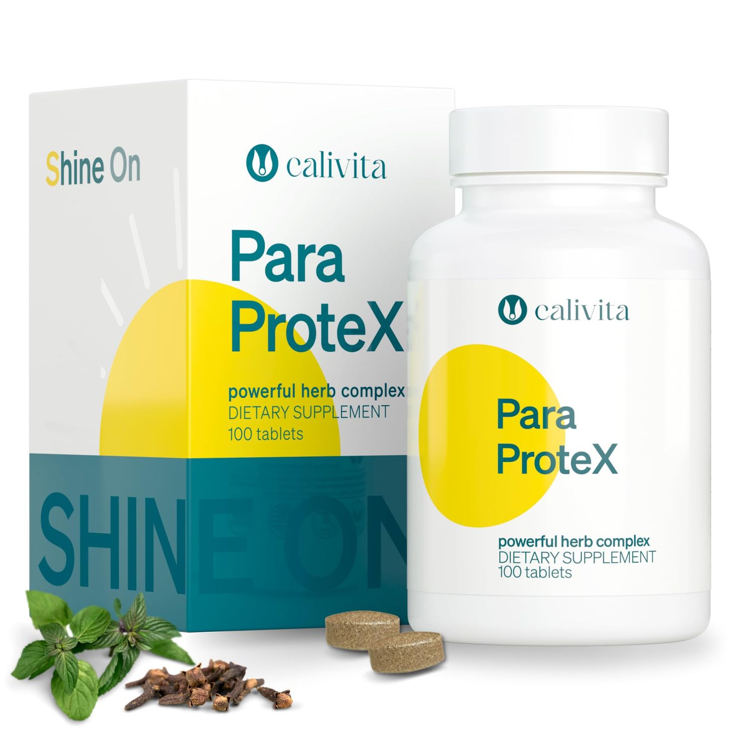 ParaProteX - Detox Cleanse Tablets - Black Walnut Wormwood - All Natural Dewormer for Humans - Candida Cleanse - Clove Oil - Gut Health Support with 10 Active Ingredients - 100 Vegan Tablets