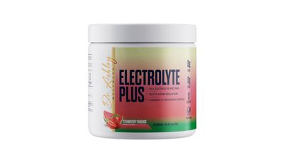 Dr. Ashley Wellness Electrolyte Plus Powder Drink Mix | Full Spectrum Electrolytes - Gluten Fee and Zero Sugar for Max Hydration | 30 Servings (30 Serving, Strawberry Paradise)