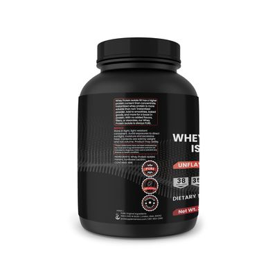 PURE ORIGINAL INGREDIENTS Whey Protein Isolate, 3 lb, Instantized, Unflavored