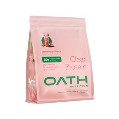 Oath Nutrition - Clear Whey Protein - 18 Servings - Watermelon Fresca