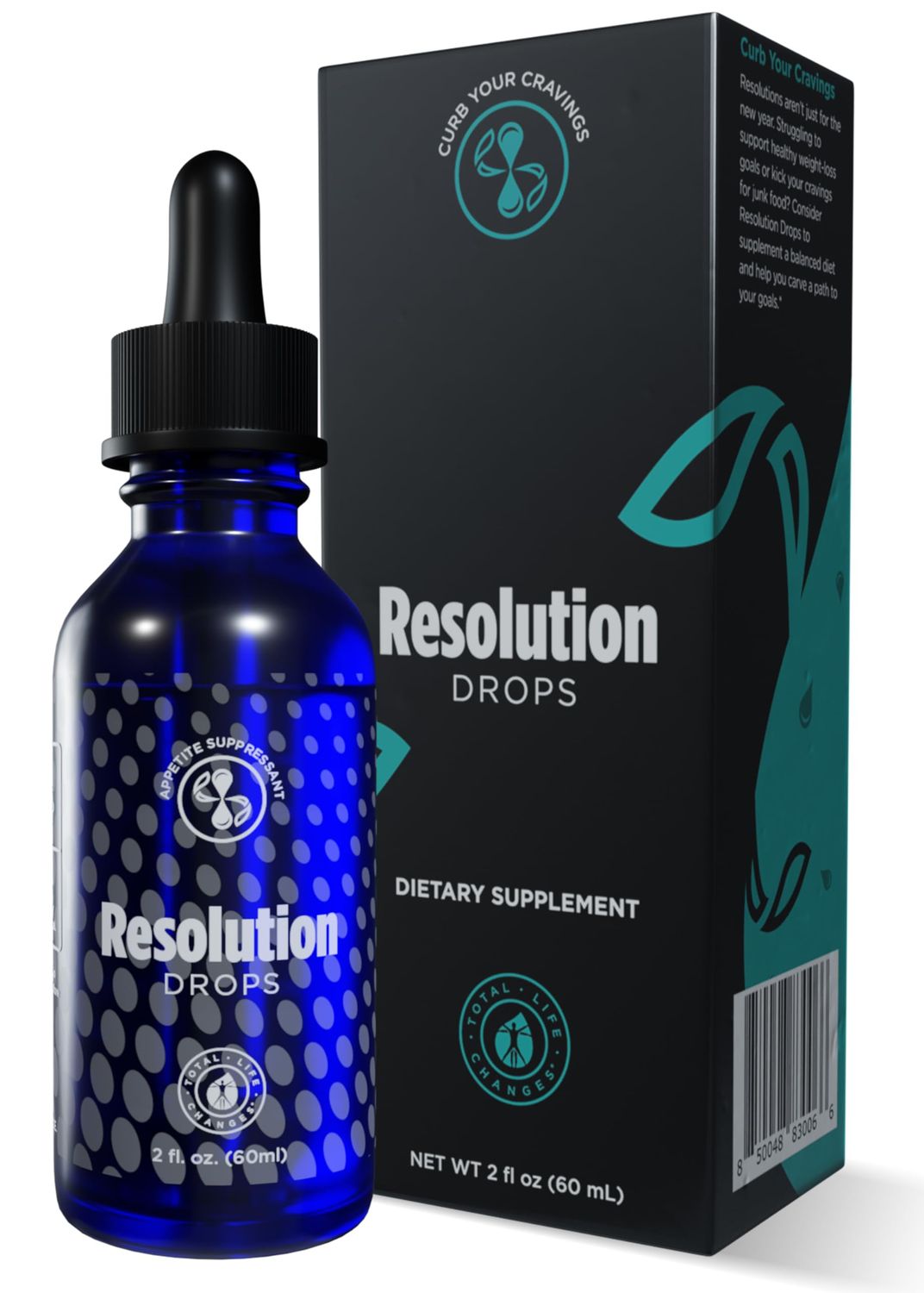 IASO Resolution Drops - Craving Control &amp; Wellness Goals - Health Supplement for Balanced Lifestyle &amp; Lasting Transformation - 2 fl. Oz