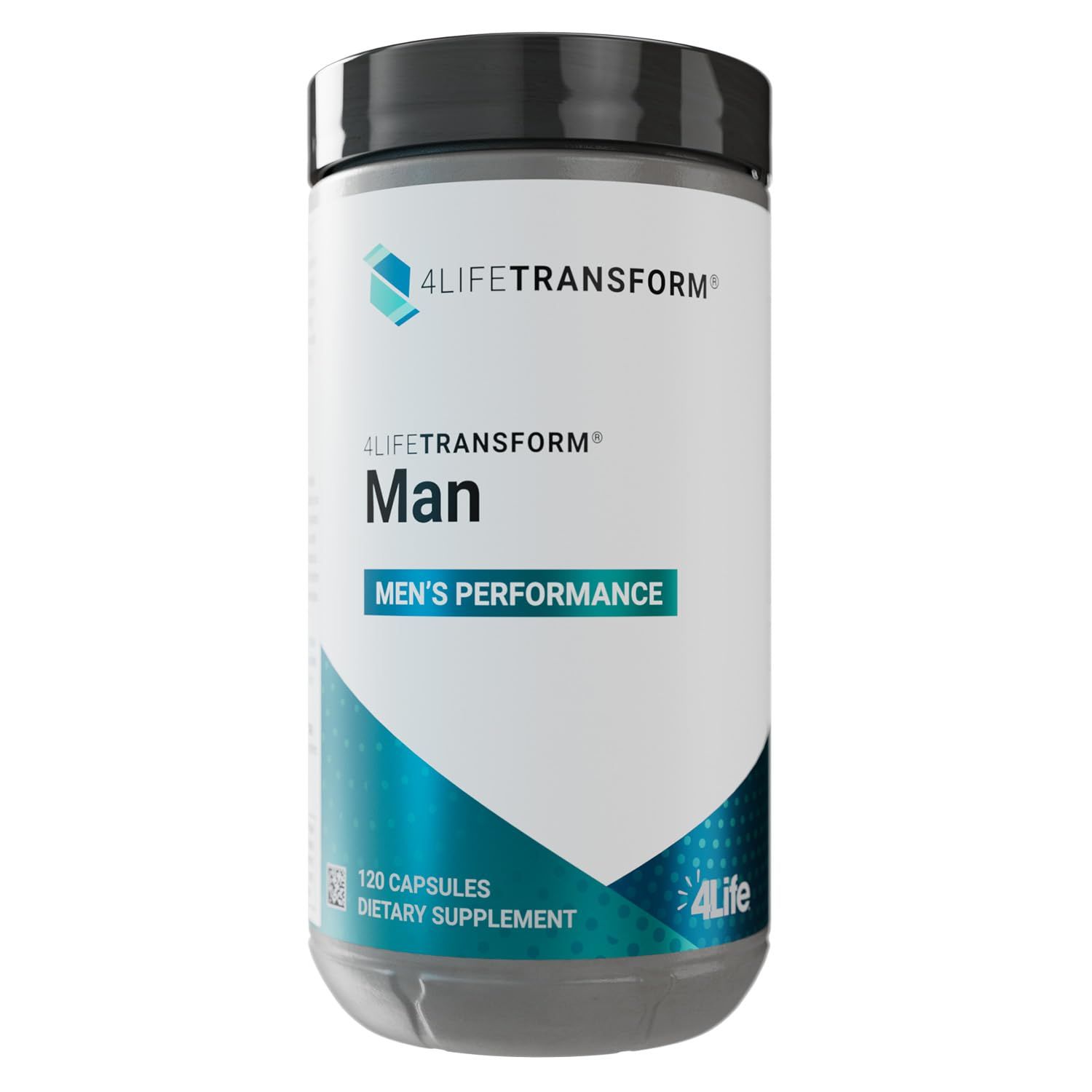 4Life Transform Man - Sexual Performance &amp; Vitality Supplement for Men - Supports Nitric Oxide Production, Energy, &amp; Overall Well-Being with L-Citrulline, Vitamin D3, &amp; Korean Ginseng - 120 Caps