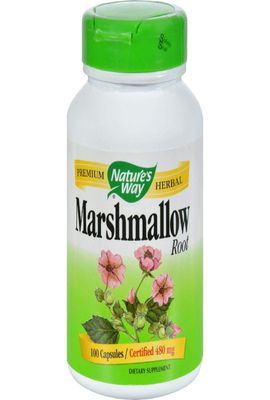Marshmallow Root 480 Milligrams 100 Veg Capsules