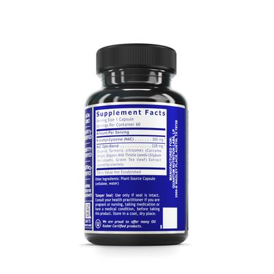Quantum Nutrition Labs NAC - N-Acetyl-L-Cysteine, Liver & Immune Support, NAC Supplement, N-Acetyl Cysteine, 300mg NAC Per Capsule - 60 Vegetarian Capsules