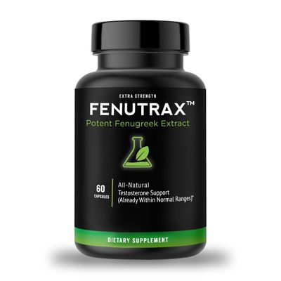 VitaMonk FenuTrax Fenugreek Extract 1 Months Supply - Stronger Than Testofen - High-Potency (50%) - Testosterone Support for Men - Muscle Growth, Energy, and Drive (60 Capsules)