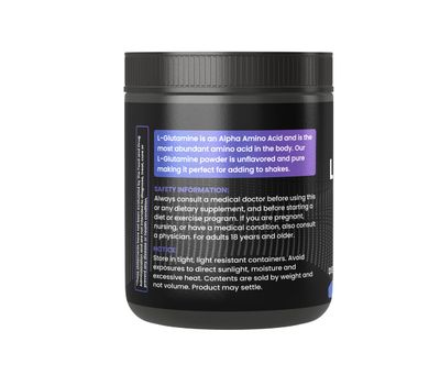 Pure Original Ingredients L-Glutamine Powder, (12 oz), Natural Amino Acid, Flavorless, Always Pure