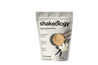 Shakeology 0g Added Sugar Vegan Protein Powder - Gluten Free, Superfood Protein Shake - Helps Support Healthy Weight Loss, Lean Muscle Support, Manage Effects of Stress, Vanilla - 30 Servings