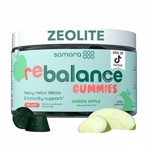 Samara 888 Zeolite Detox | Heavy Metal Detox Kids | Zeolite Detox for Kids | ADHD Supplements for Kids | Heavy Metal Detox | Heavy Metal Detox for Adults | Chlorella | Metal Detox for Kids