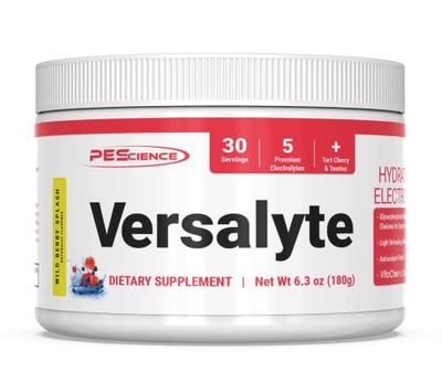 PEScience Versalyte Keto Electrolyte Powder, Sugar Free, Wild Berry Splash, 30 Serving, Hydration Powder
