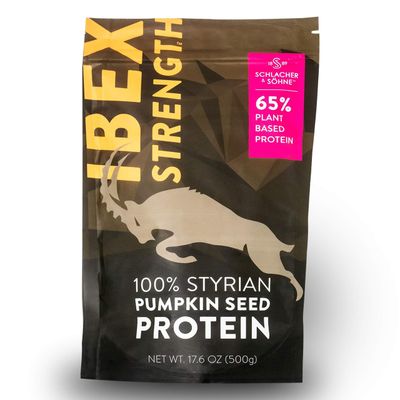 Schlacher &amp; Shne Styrian Pumpkin Seed Protein Powder: 100% Pure, Plant Protein, Non GMO, Gluten Free, Vegan, No Additives, Boosts Immune System, Improves Digestion, Made in Austria 17.6 OZ