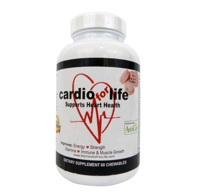 Health Guardian CardioForLife - 60 Chewable Tablets - Berry