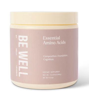 Be Well by Kelly Essential Amino Acids Unflavored Powder Supplement Plant-Based (6.87oz) BCAA 9 EAA&#39;s
