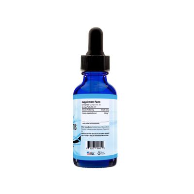 Absonutrix Fadogia Agrestis 590 mg, 4 Oz drops, General health 200 Servings, Made in USA, Quick Absorption, Quality Ingredients, Third-Party Tested, Non-GMO, GMP Certified, Cruelty Free Products