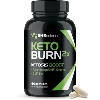 Keto BHB Exogenous Ketones Supplement - BHB Science Keto Diet Pills with Patented goBHB and Caffeine for Natural Energy Focus Body Sculpting &amp; Ketosis Support - Vegetarian &amp; Non-GMO (1 Month Supply)