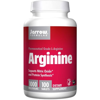 Jarrow Formulas, L-Arginine 1000 Mg Tablets, 100 Count
