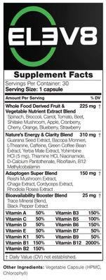 BEPIC ELEV8 Advanced Performance Supplement - 30-Day Supply (30 Capsules) | Unlock Ancient Medicinal Secrets for Optimal Health and Functioning (Packaging May Vary)
